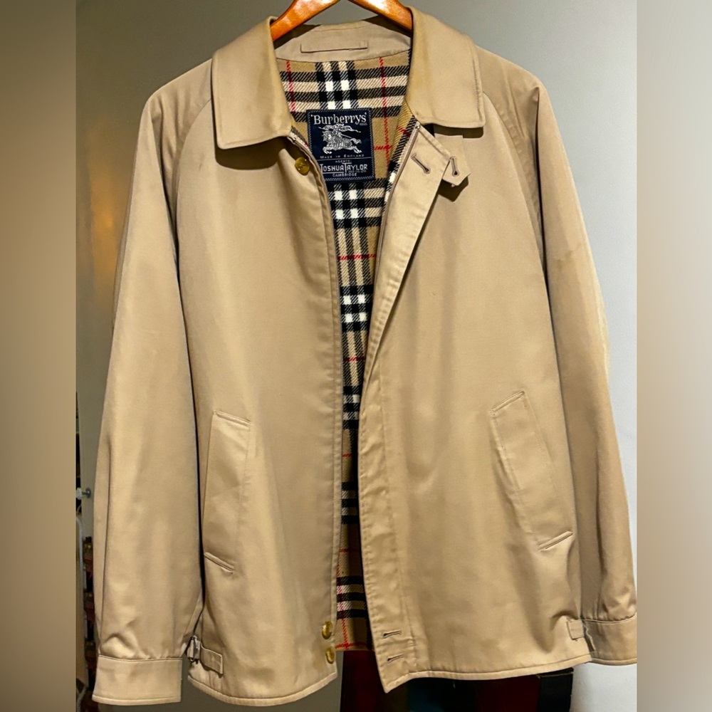 Vintage Burberry’s Harrington jacket